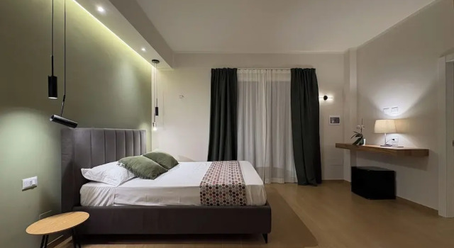 Deluxe Doppel Zimmer mit Balkon und mit Blick auf den Innenhof Attico