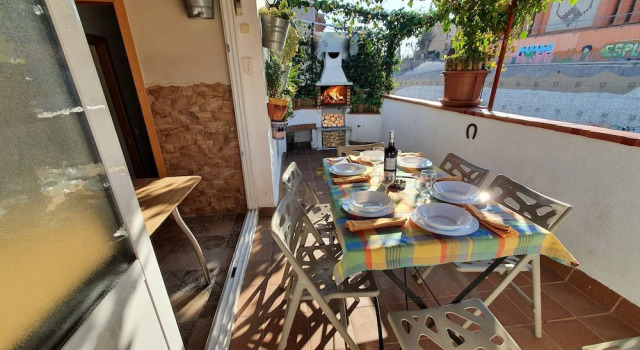 Номер Superior Attic & Terrace BBQ Park Güell BCN Metro