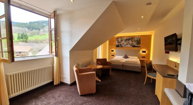 Номер Deluxe с балконом Mosers Blume Relax & Genuss Hotel