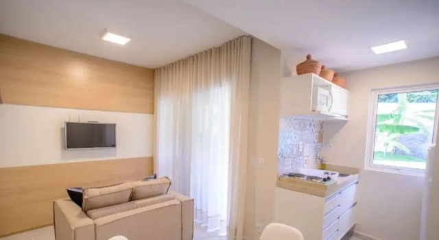 Flat Equipado e Charmoso, Забронировать Отель Отели Тибау-ду-Сул с парковкой, рядом с Пляж Мадейру, Парковка