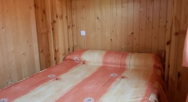 Бунгало с балконом и с видом на сад Camping LLuçanès