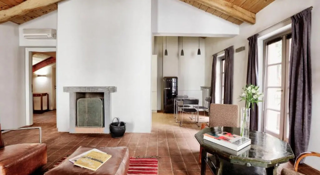 Апартаменты c 1 комнатой Casa del Pingone