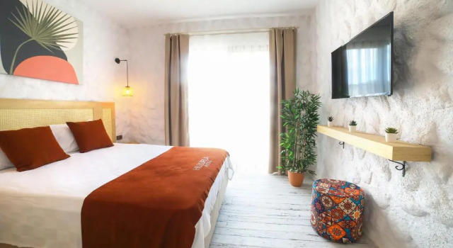 Двухместный номер Standard с видом на горы Huzurla otel