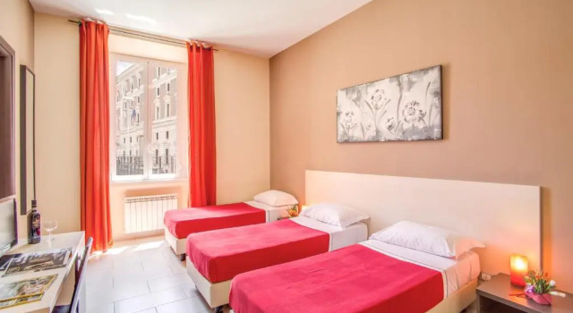 Трёхместный номер Hotel Mosaic Central Rome