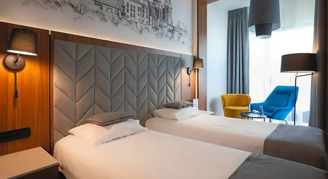 Двухместный номер Deluxe с балконом Focus Hotel Premium Kraków
