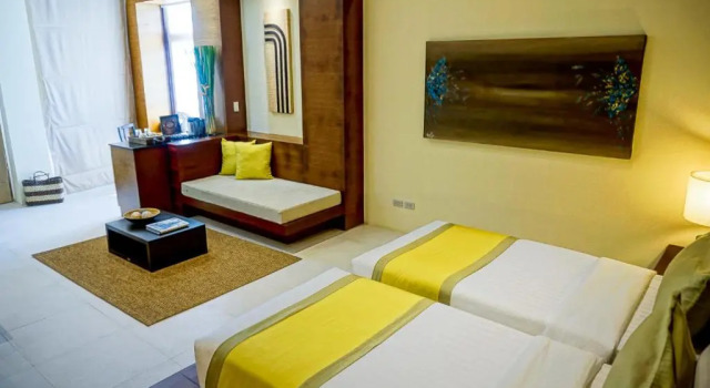Luksusowy dwuosobowy pokój Kandaya Resort