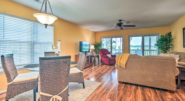 Апартаменты Pool, Patio & Golf Course Views: Myrtle Beach Gem