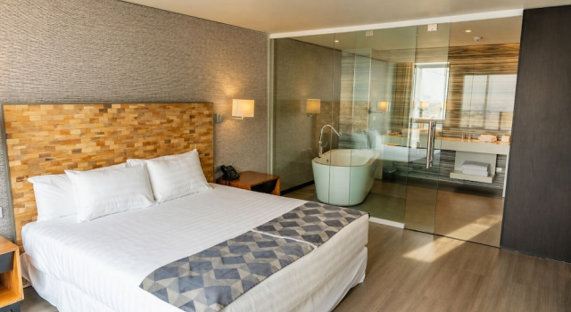 Люкс Premium с видом на океан Hotel Terrado Cavancha