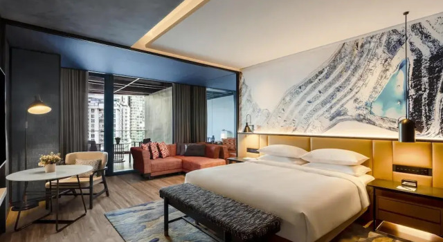 Двухместный номер Premium с балконом и с видом на город Hyatt Centric City Centre Kuala Lumpur