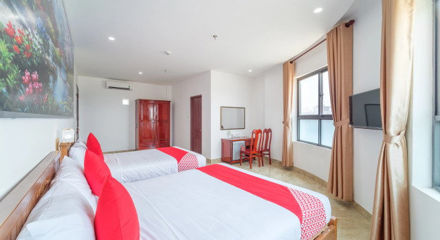 Capital O 215 An Duc Hotel Da Nang, Rezerwuj Hotel Tanie hotele w Da Nang