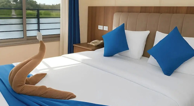Двухместный номер Deluxe с видом на реку Nile Cruise Elegance Every Wednesday from Aswan 3 nights and every Saturday from Luxor 4 nights