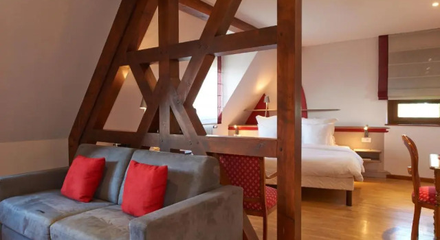 Люкс Hotel Spa et Restaurant Au Chasseur