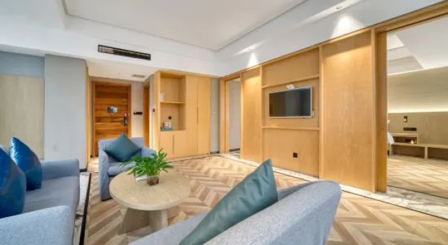 Люкс Deluxe Yiju Life Hotel Hangxing Road Station Liangzhu Hangzhou