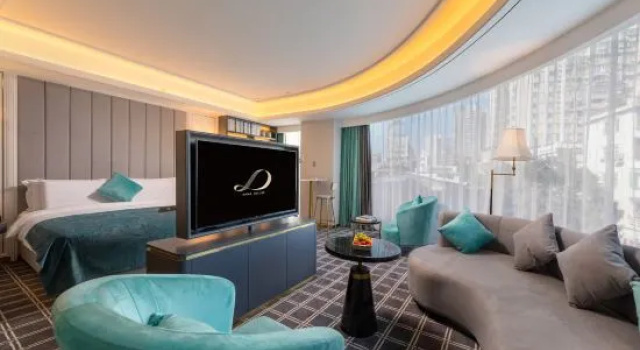 Люкс Deluxe XANA Deluxe International Hotel Dongshankou Metro Station Branch