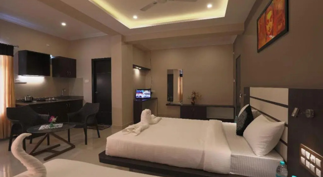 Aadya Elite, Book Hotel Hoteller i Mysore med parkering, Parkering