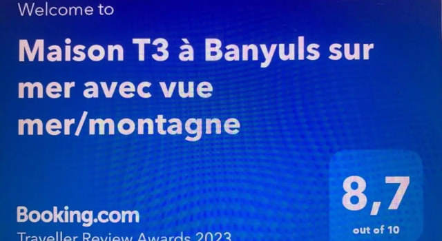 Коттедж Maison T3 à Banyuls sur mer avec vue mer/montagne