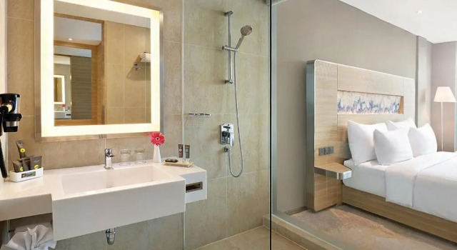 Süper çift kişilik oda Novotel Samator Surabaya Timur