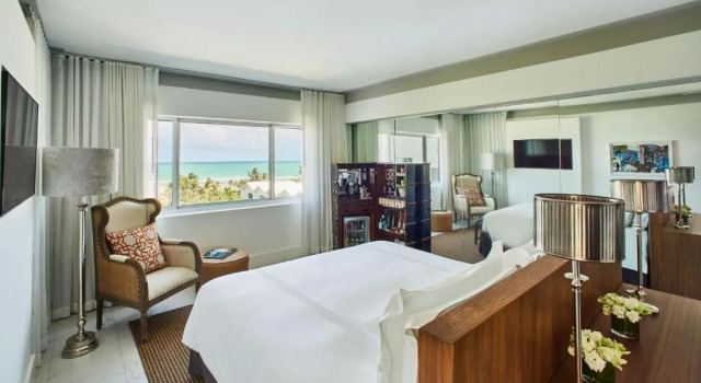 Двухместный номер oceanfront Nautilus Sonesta Miami Beach
