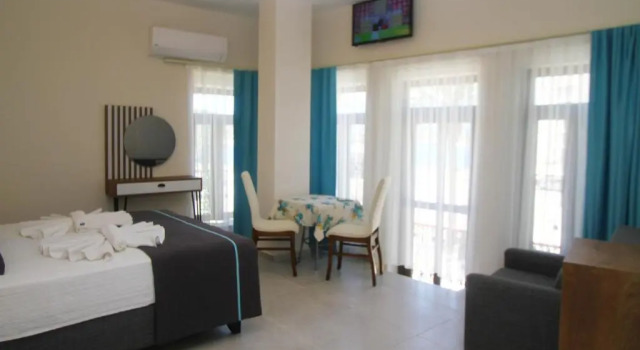Двухместный номер Standard с балконом и с видом на море Marinda Otel