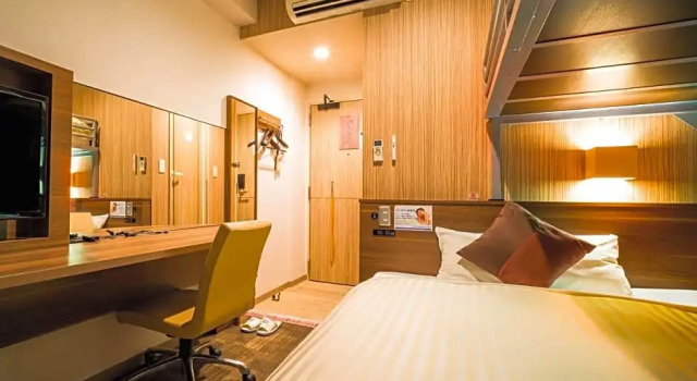 Четырёхместный номер Standard Super Hotel Izumo Ekimae