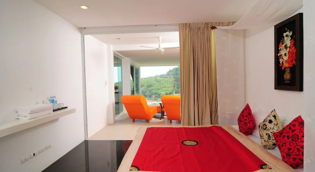 Вилла с видом на море Grand Bleu Ocean View Pool Suite
