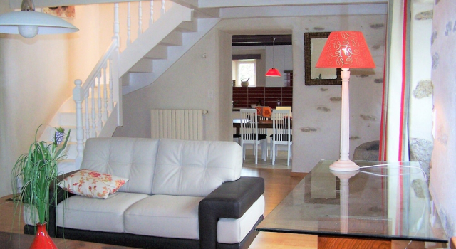 Коттедж 17th Century Breton Cottage With Modern Interior on the Edge of a Forest