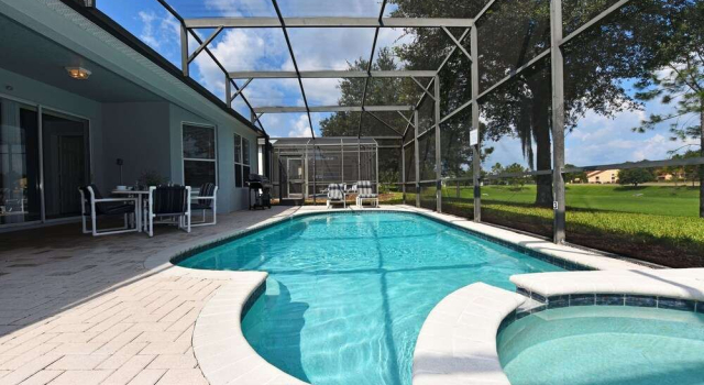 Windsor Hills Disney Villa, Book Villa Hoteller i Four Corners med pool, Swimmingpool