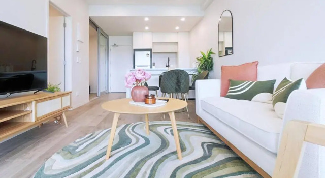 Апартаменты Brand new stylish 2BR apartment- free parking