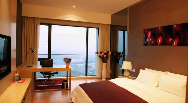 Номер Deluxe Checkinn International Apartment (GuangZhou PaZhou Poly World Trade Branch)