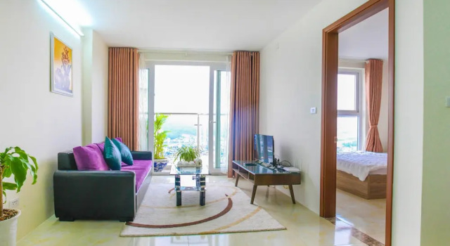 Апартаменты Standard с 2 комнатами с балконом и с видом на залив MHG Home Luxury Apartment