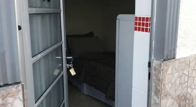Кровать в общем номере Hostel Trem de Minas