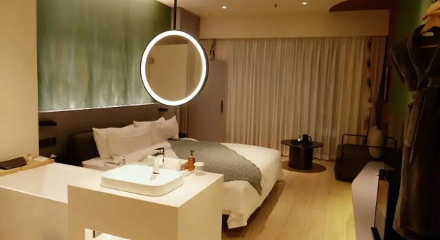 Четырёхместный семейный номер Standard с 2 комнатами Zhi Resort Beijing
