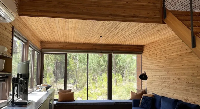 Двухместный коттедж с балконом DULC Cabins