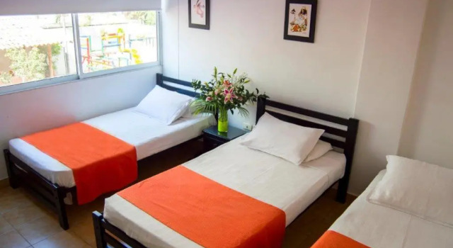 Standard Dreier Zimmer Hotel Edmar
