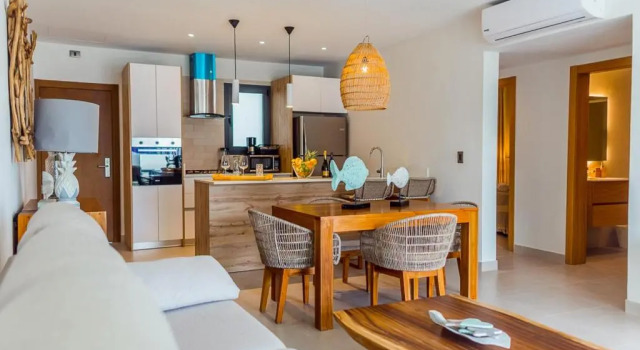 Private picuzzi in new apartment in Los Corales A202, Prenota Appartamento Hotel a Punta Cana con piscina, Piscina
