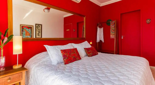Двухместный номер Standard с балконом и с видом на море Casa Luz Paraty