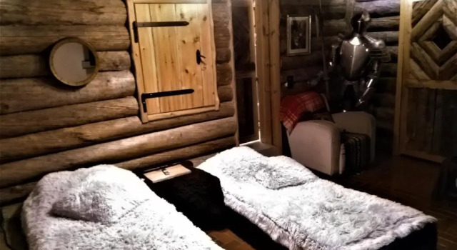 Номер Deluxe 120 yrs. old log house in Kuopio city centre