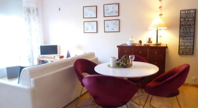Апартаменты ux Balcons sur la Digue Chic T3 2-4p baby, hotel regime garage