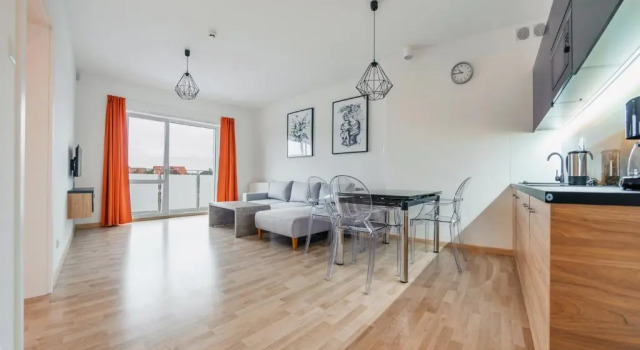 Апартаменты с балконом Apartamenty Sun & Snow Seaside Grzybowo
