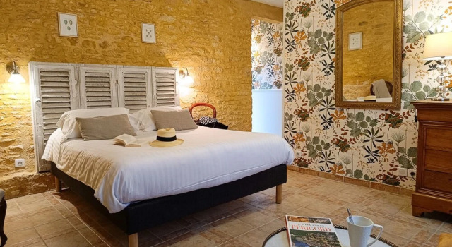 Номер Superior Aux Bories de Marquay, chambres dhôtes B&B avec piscine et SPA près de Sarlat