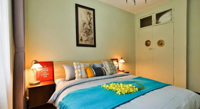 Апартаменты ’Checkerboard small house at the corner of Korea city’, baotu spring ginza mall [2] residential community + comfort pad + quiet sound insulation in the lower area