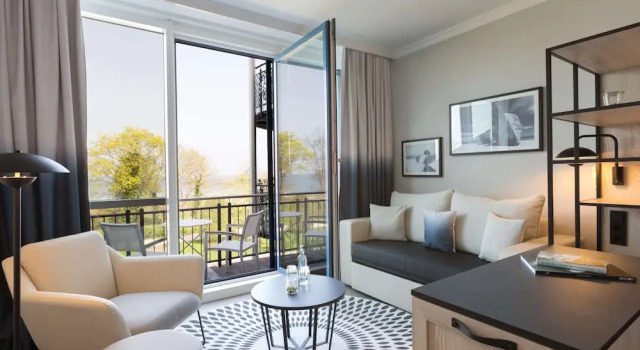 Номер Deluxe с балконом Hotel Kaiserhof Heringsdorf