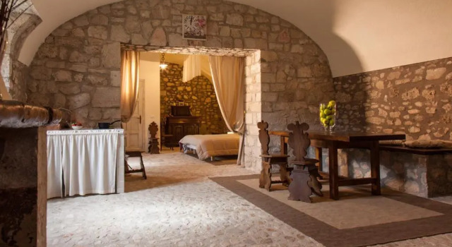 Апартаменты Цокольный этаж c 1 комнатой Agriturismo La Commenda