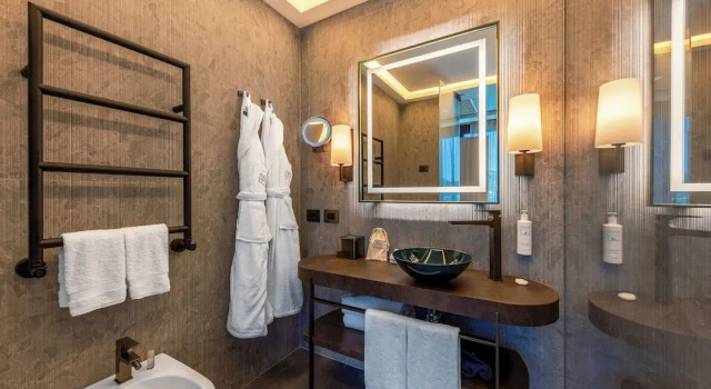Семейный люкс с видом на море Porto Lotti Suite Hotel