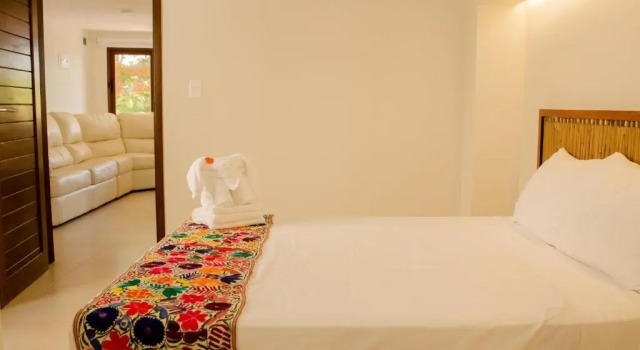 Семейный люкс с 2 комнатами Hotel Azul Maya