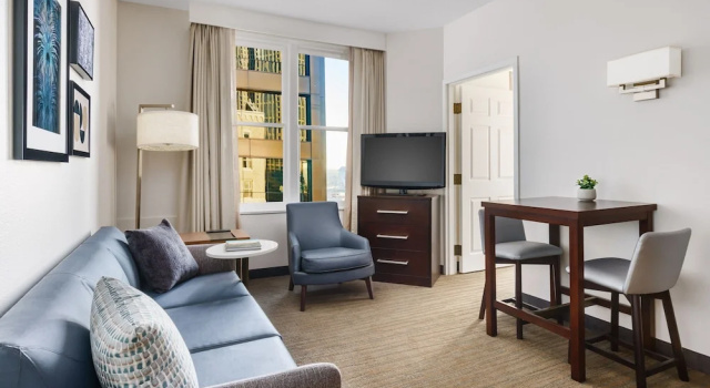 Одноместный люкс c 1 комнатой Residence Inn by Marriott Atlanta Downtown