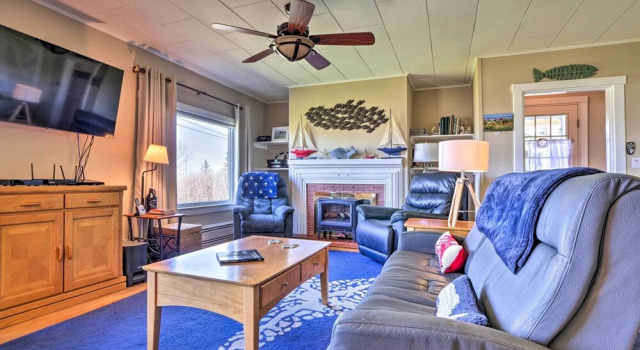 Коттедж Nautical Lubec Cottage w/ Fire Pit & Grill!
