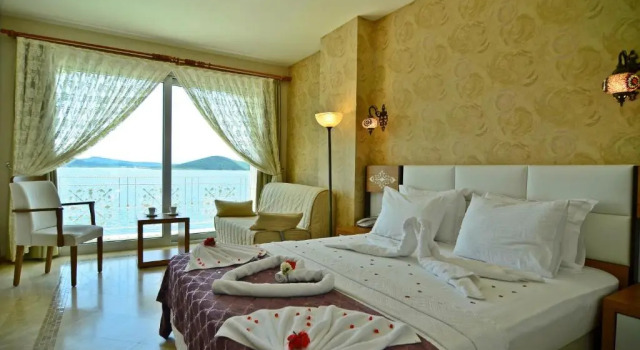 Двухместный номер Standard с видом на море Cunda Kivrak Hotel
