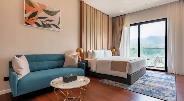 Двухместный люкс Deluxe с балконом Antharas 1 Genting Highlands by ELECTUS HOME