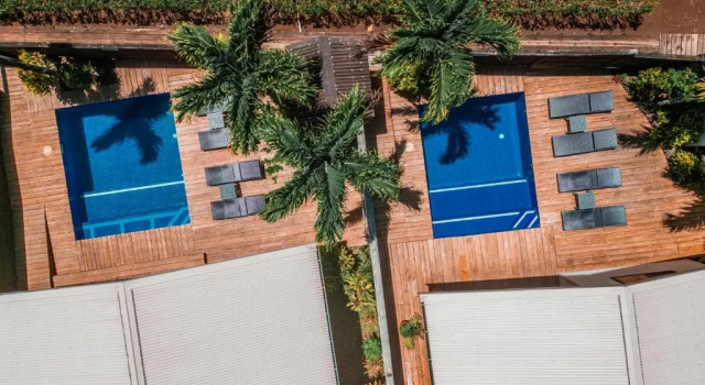 Вилла с 3 комнатами с видом на сад Sea Change Villas